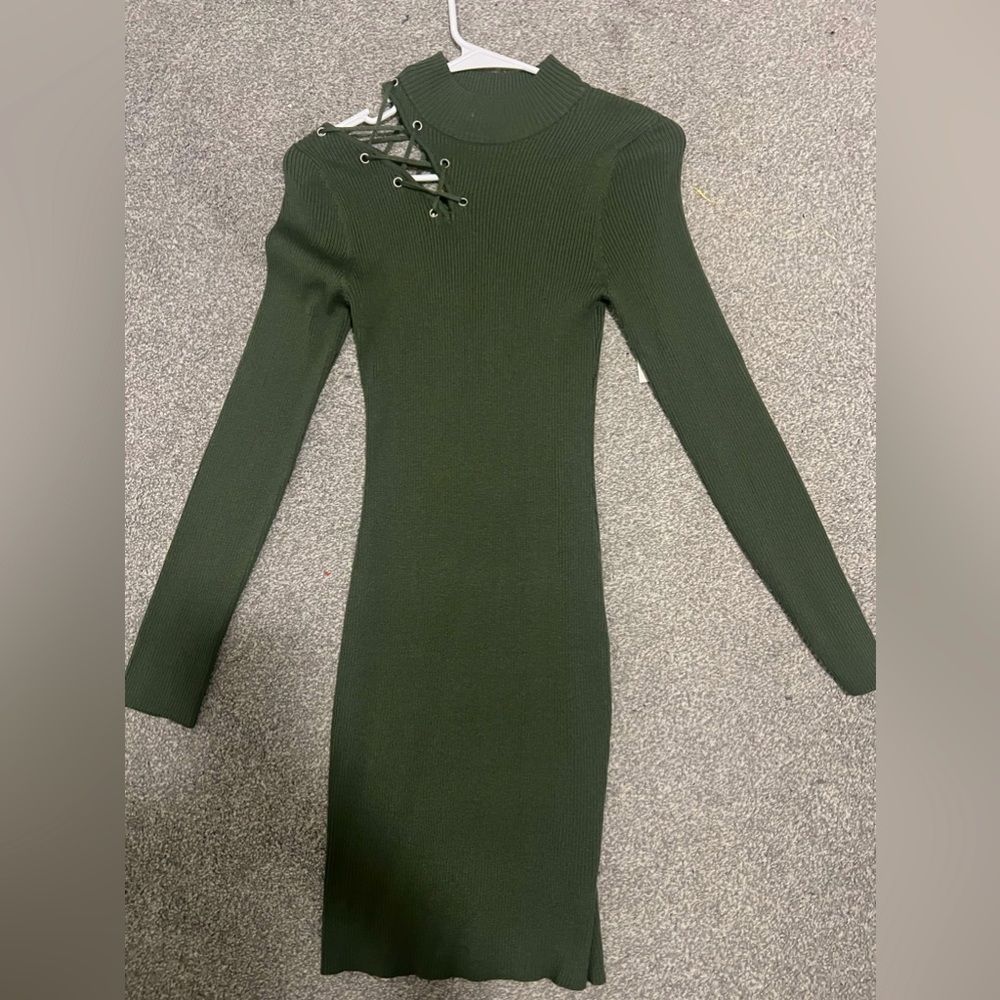 NWT fitted sweater dress